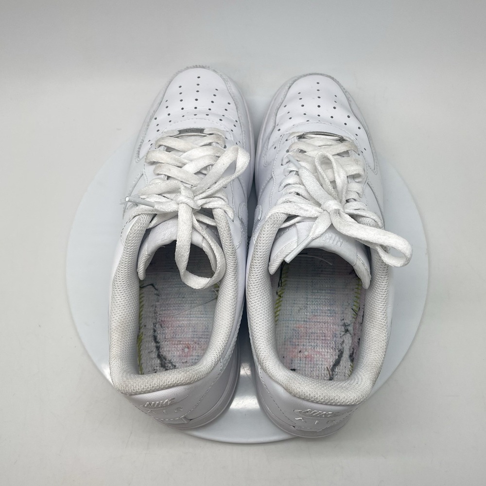 Nike Air Force‎ 1 07 Sneakers Mens 9.5 White Leather CW2288-111 Casual Shoes - Picture 5 of 11